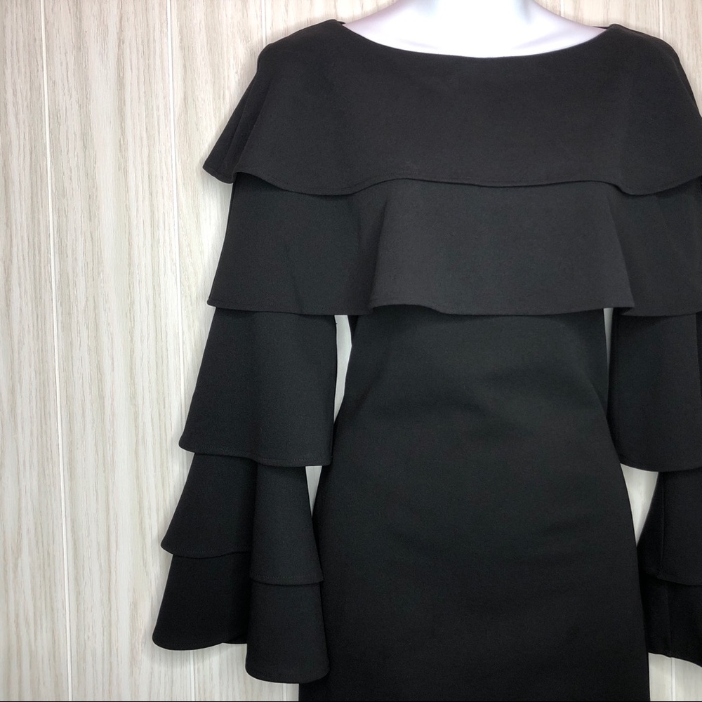 Gianni Bini Dorothy Knit Tiered Ruffle Dress - Picture 4 of 8